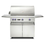 Viking 5 Series 36 inch Freestanding Grill with ProSear Burner and Rotisserie in Stainless Steel - VQGFS5361NSS