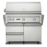 Viking 5 Series 54 inch Freestanding Grill with ProSear Burner and Rotisserie in Stainless Steel - VQGFS5541NSS