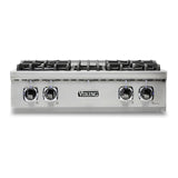 Viking  5 Series 30 inch Gas Rangetop with 4 Sealed Burners  - VRT5304BSS*