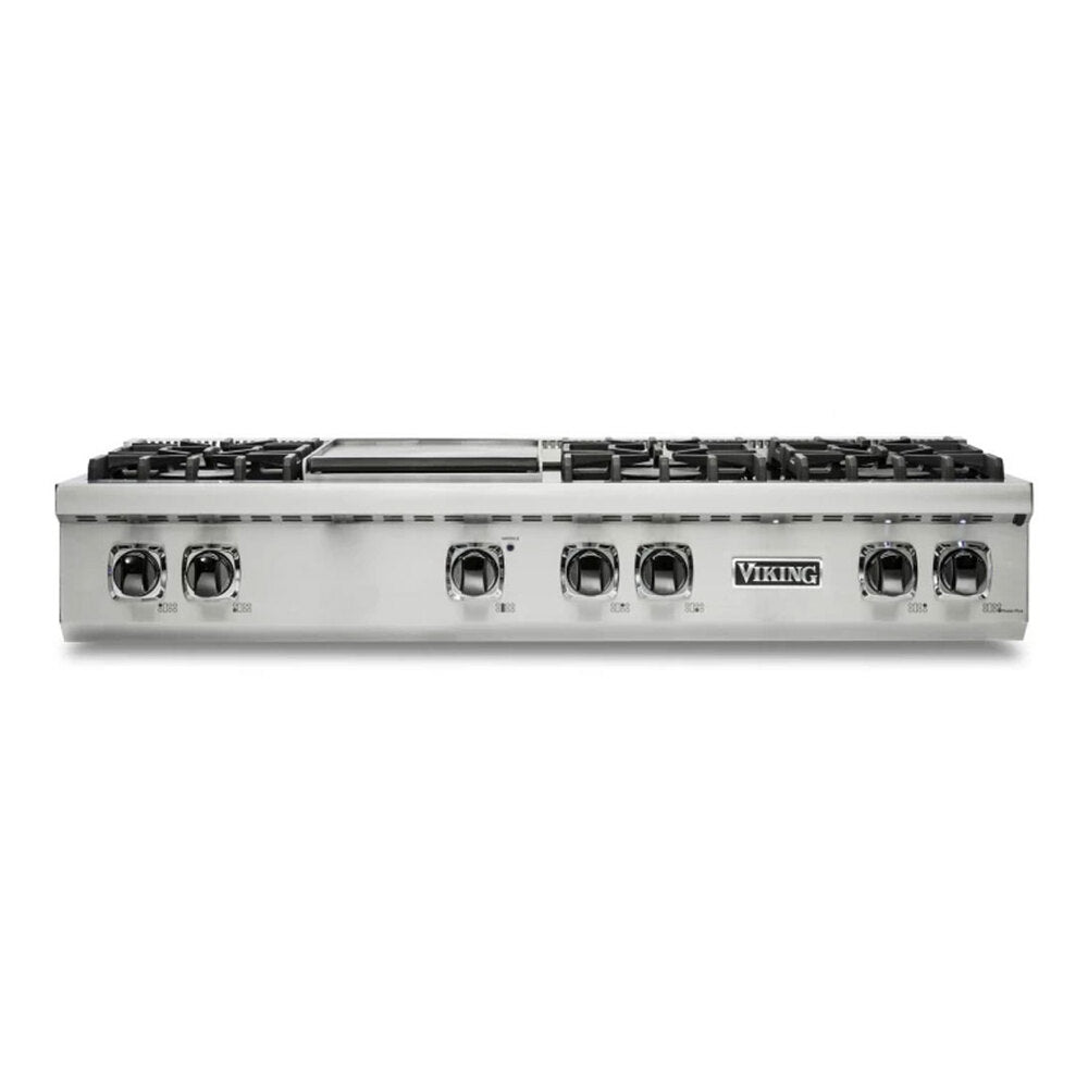 Viking 5 Series 48 inch Gas Rangetop with 6 Sealed Burners and Griddle - VRT5486GSS*