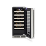 Viking 5 Series 15 inch Undercounter Wine Cellar with 24 Bottle Capacity in Stainless Steel - VWUI5151GSS