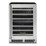 Viking 5 Series 24 inch Undercounter Wine Cellar with 48 Bottle Capacity in Stainless Steel - VWUI5241GSS