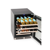 Viking 5 Series 24 inch Undercounter Wine Cellar with 48 Bottle Capacity in Stainless Steel - VWUI5241GSS