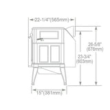 Vermont Castings Encore Wood Burning Stove - 2040-CAT-C