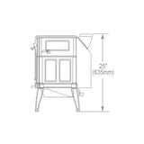 Vermont Castings Encore Wood Burning Stove - 2040-CAT-C
