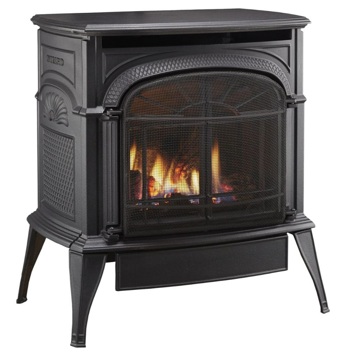 Vermont Castings Intrepid Direct Vent Gas Stove - INDVRCBSB