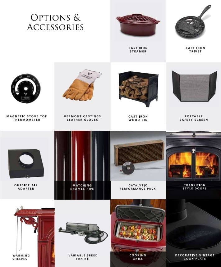 Vermont Castings Stardance Direct Vent Gas Stove - SDDVTCBSB