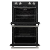 Forno Vomero 30" Double Wall Oven – 10 cu.ft, 7100W Convection, Mechanical Controls & Steam Clean