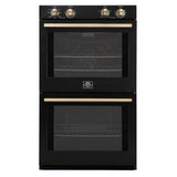 Forno Vomero 30" Double Wall Oven – 10 cu.ft, 7100W Convection, Mechanical Controls & Steam Clean