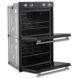 Forno Vomero 30" Double Wall Oven – 10 cu.ft, 7100W Convection, Mechanical Controls & Steam Clean
