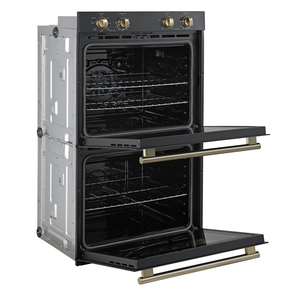 Forno Vomero 30" Double Wall Oven – 10 cu.ft, 7100W Convection, Mechanical Controls & Steam Clean
