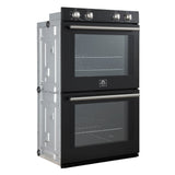 Forno Vomero 30" Double Wall Oven – 10 cu.ft, 7100W Convection, Mechanical Controls & Steam Clean