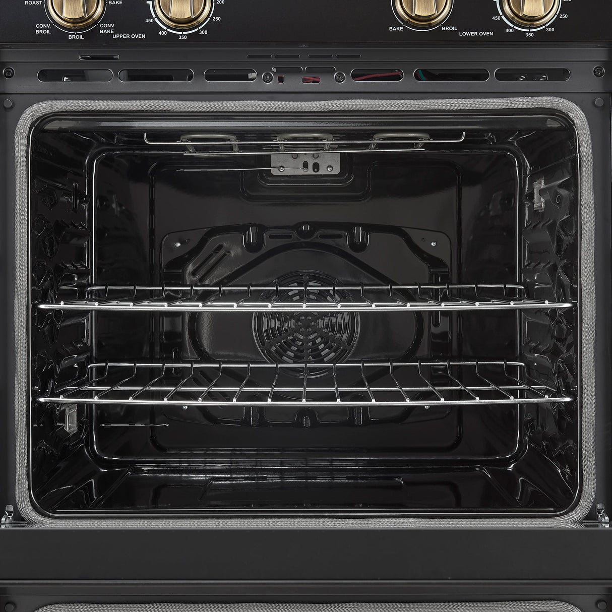 Forno Vomero 30" Double Wall Oven – 10 cu.ft, 7100W Convection, Mechanical Controls & Steam Clean