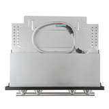 Forno Vomero 30" Double Wall Oven – 10 cu.ft, 7100W Convection, Mechanical Controls & Steam Clean