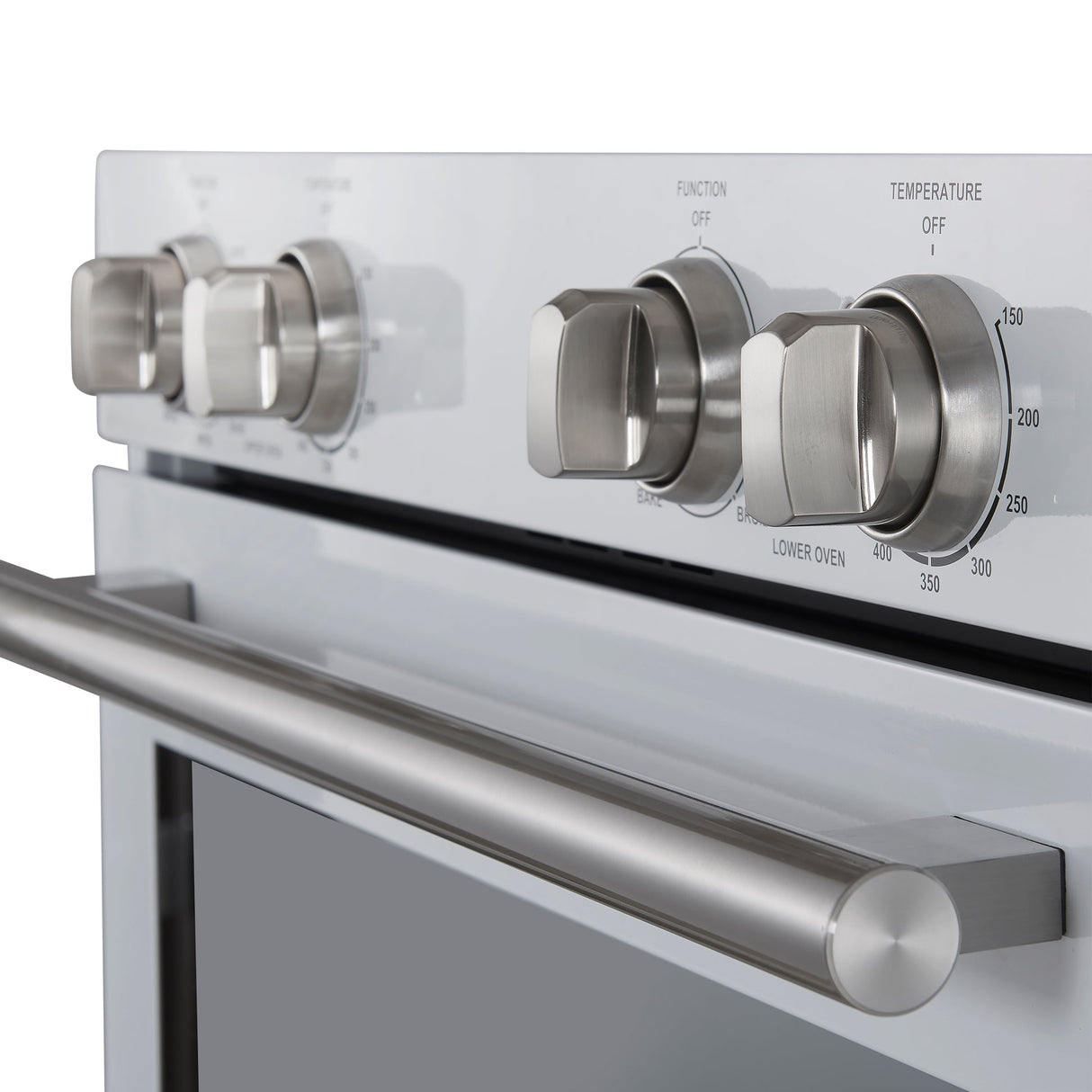 Forno Vomero 30" Double Wall Oven – 10 cu.ft, 7100W Convection, Mechanical Controls & Steam Clean