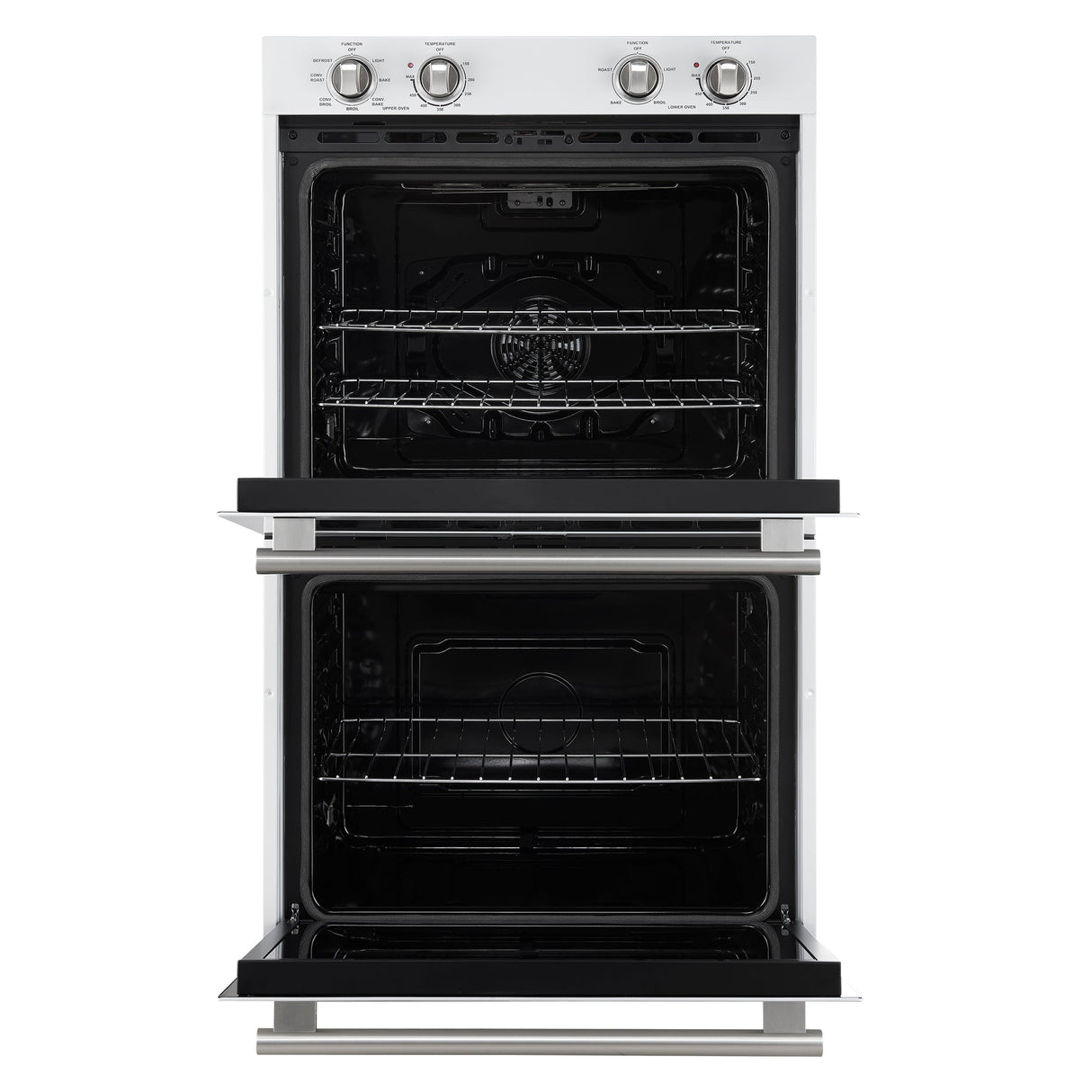 Forno Vomero 30" Double Wall Oven – 10 cu.ft, 7100W Convection, Mechanical Controls & Steam Clean