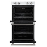 Forno Vomero 30" Double Wall Oven – 10 cu.ft, 7100W Convection, Mechanical Controls & Steam Clean