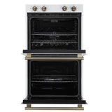 Forno Vomero 30" Double Wall Oven – 10 cu.ft, 7100W Convection, Mechanical Controls & Steam Clean