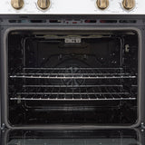 Forno Vomero 30" Double Wall Oven – 10 cu.ft, 7100W Convection, Mechanical Controls & Steam Clean