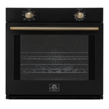 Forno Vomero 30" Wall Oven – 5 cu.ft, 3550W Convection, Mechanical Controls & Steam Clean