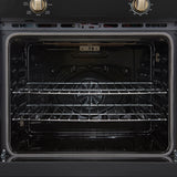 Forno Vomero 30" Wall Oven – 5 cu.ft, 3550W Convection, Mechanical Controls & Steam Clean