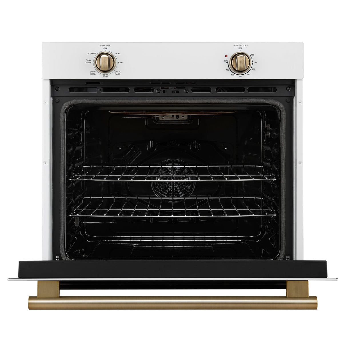 Forno Vomero 30" Wall Oven – 5 cu.ft, 3550W Convection, Mechanical Controls & Steam Clean