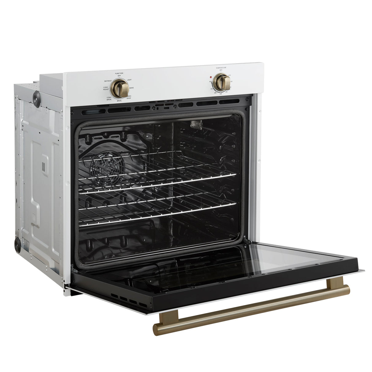 Forno Vomero 30" Wall Oven – 5 cu.ft, 3550W Convection, Mechanical Controls & Steam Clean