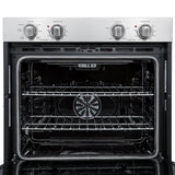 Forno Vomero 30" Double Wall Oven – Stainless Steel, 10 cu.ft, 7100W Convection, Mechanical Controls & Self-Cleaning Function