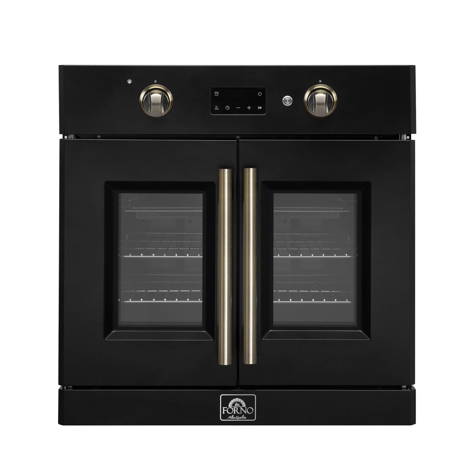 Forno Asti 30-Inch French Door Electric Wall Oven, 3.68 cu. ft. True Convection, 3,600W, Air Fry, Sous Vide, Self-Clean