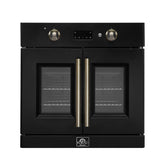 Forno Asti 30-Inch French Door Electric Wall Oven, 3.68 cu. ft. True Convection, 3,600W, Air Fry, Sous Vide, Self-Clean