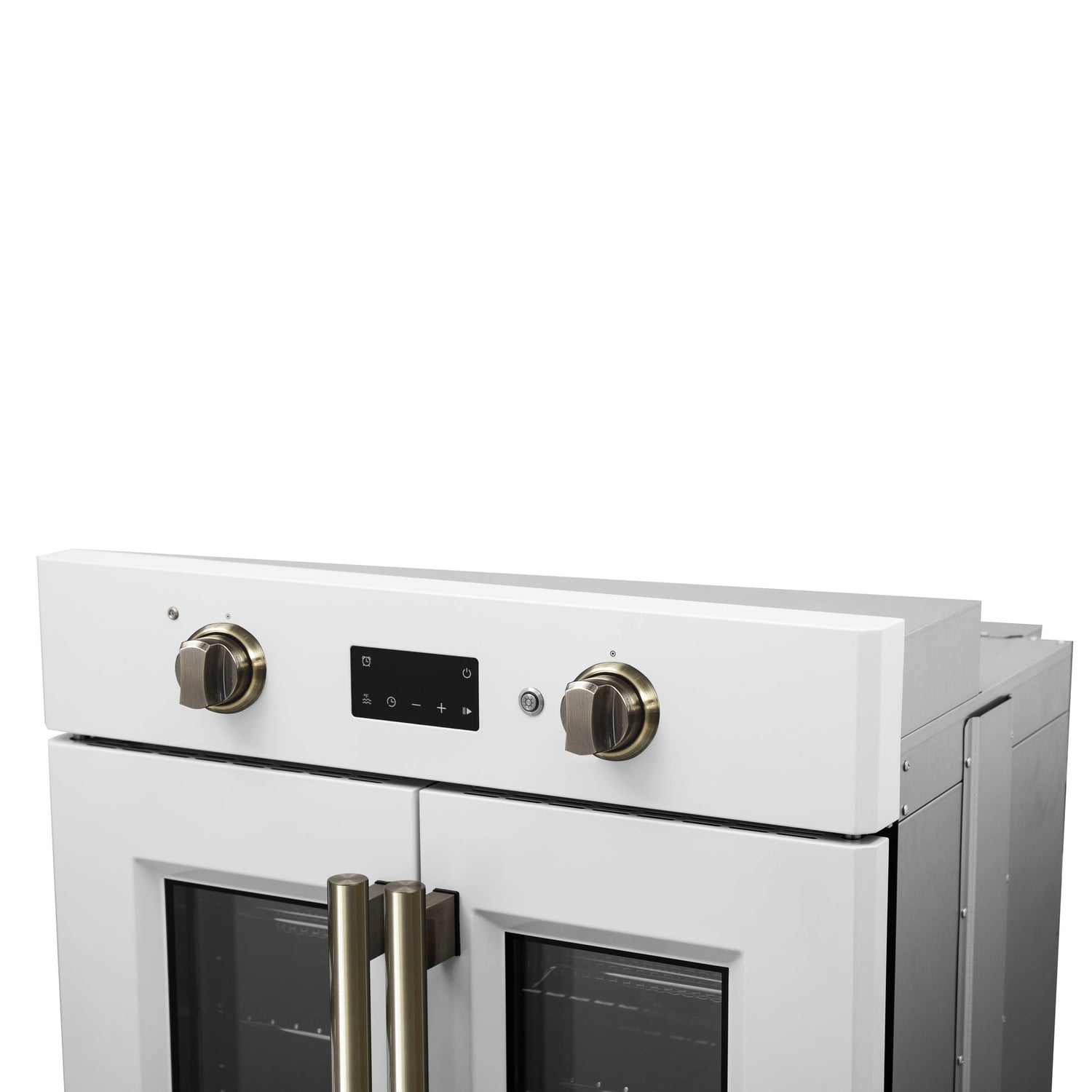 Forno Asti 30-Inch French Door Electric Wall Oven, 3.68 cu. ft. True Convection, 3,600W, Air Fry, Sous Vide, Self-Clean