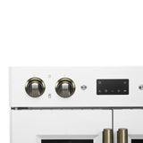Forno Asti 30" Double Wall Oven – 7.36 cu.ft, 7200W Dual Convection, Upper French Doors, Air Fry, Sous Vide & Self-Clean