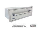 Lion Premium Grills 30-Inch Built-In Electric 120V Warming Drawer – WD256103