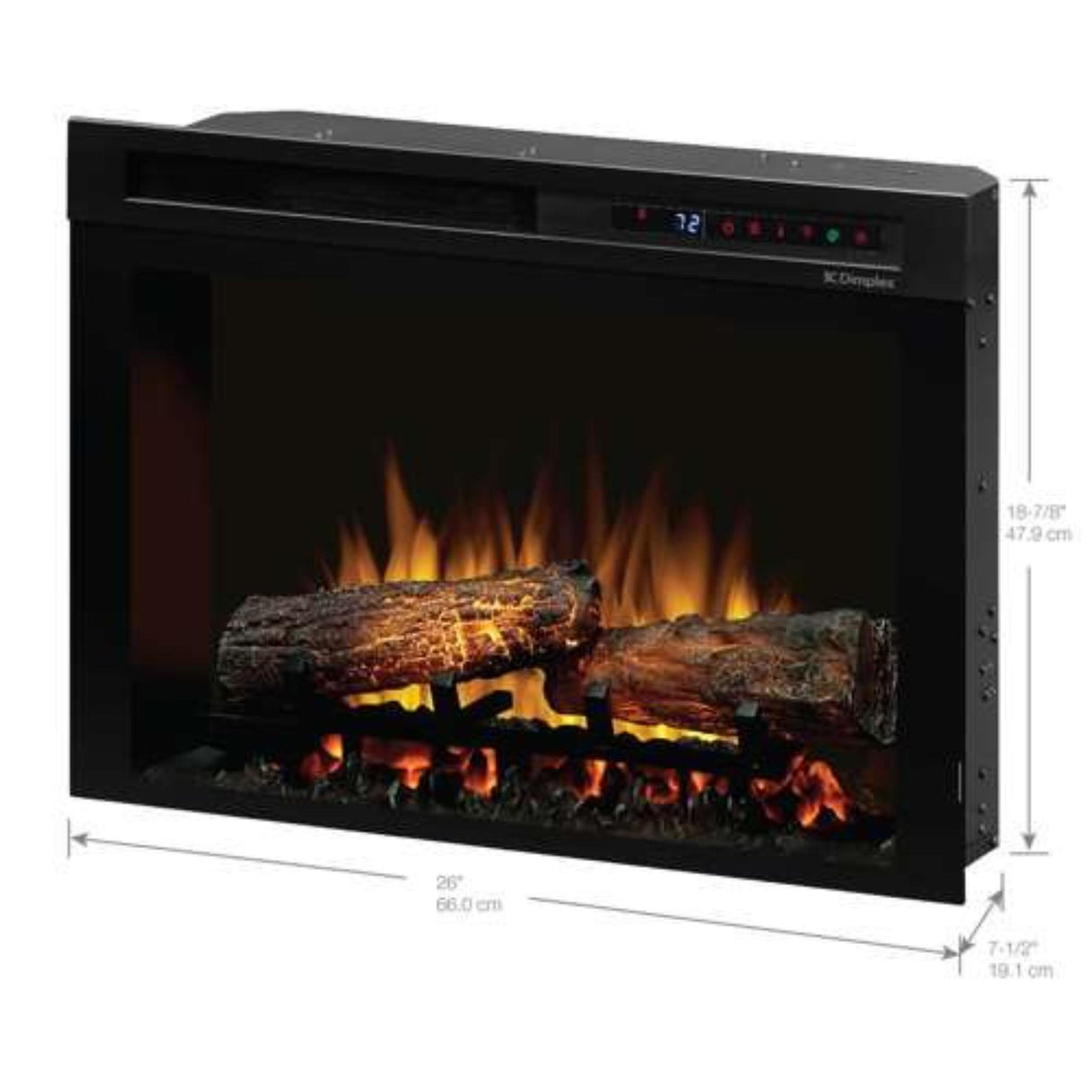 Dimplex Nova Plug-In Electric Firebox - XHD26L