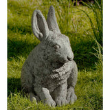 Campania Hare Seated - Ears Up Garden Statue - A-242