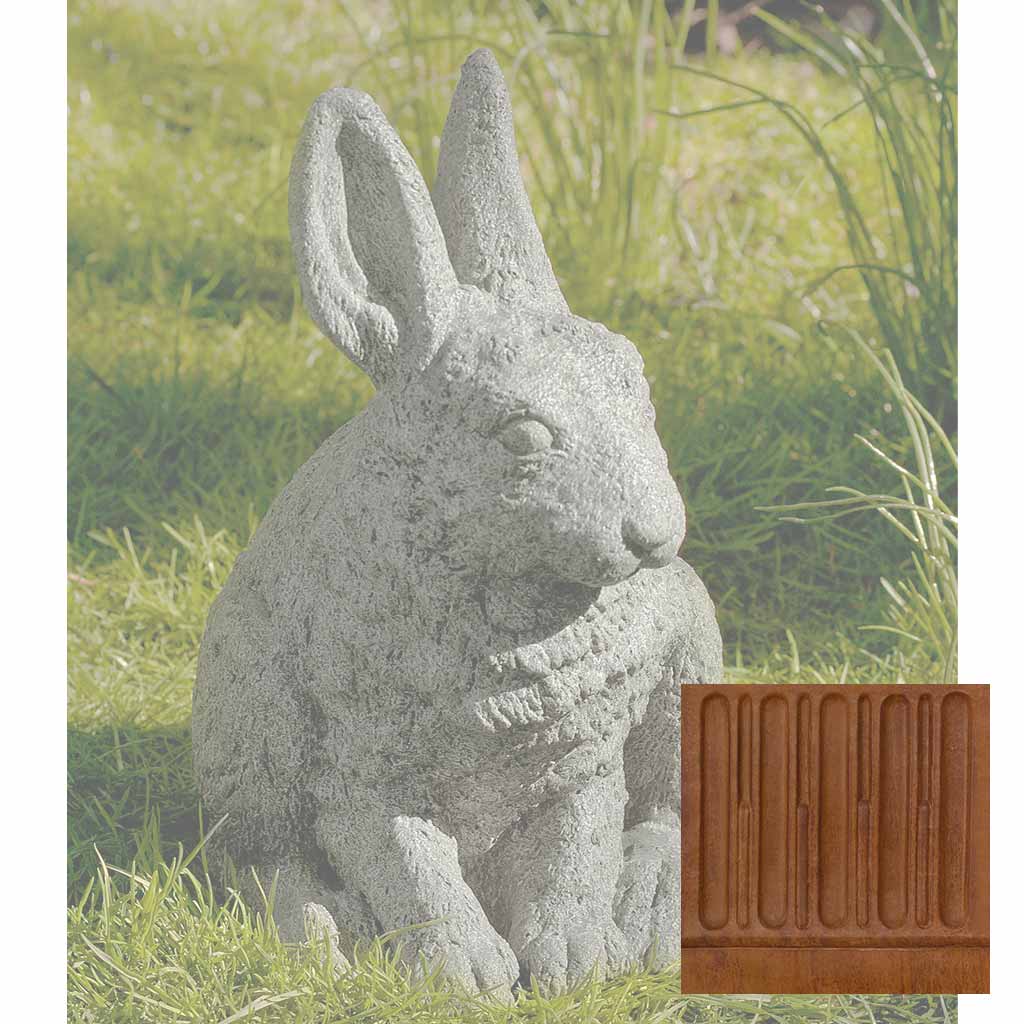 Campania Hare Seated - Ears Up Garden Statue - A-242