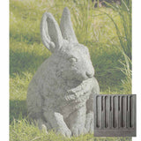 Campania Hare Seated - Ears Up Garden Statue - A-242