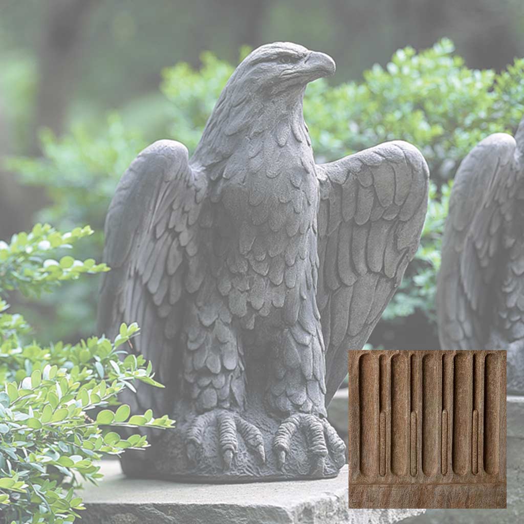 Campania Eagle Garden Statue - A-253 Set