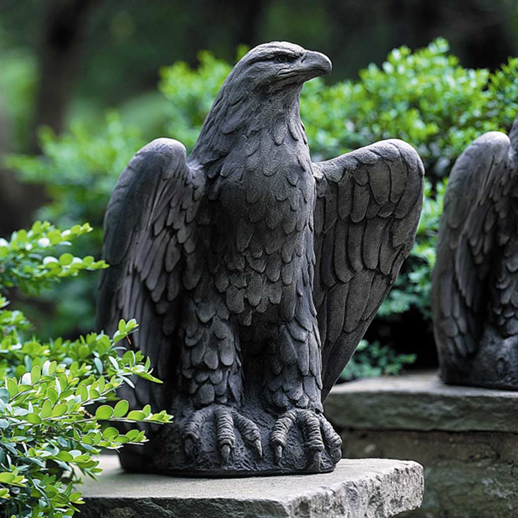 Campania Eagle Garden Statue - A-253 Set