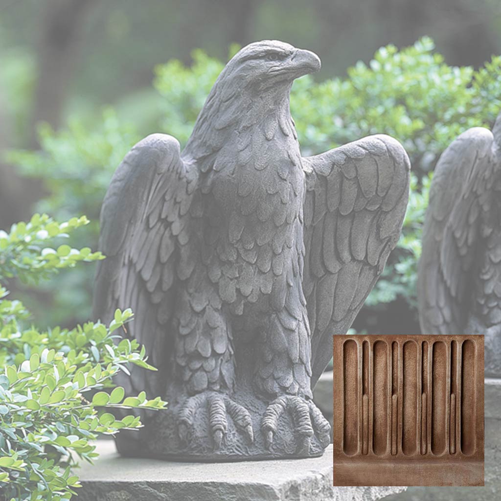 Campania Eagle Garden Statue - A-253 Set