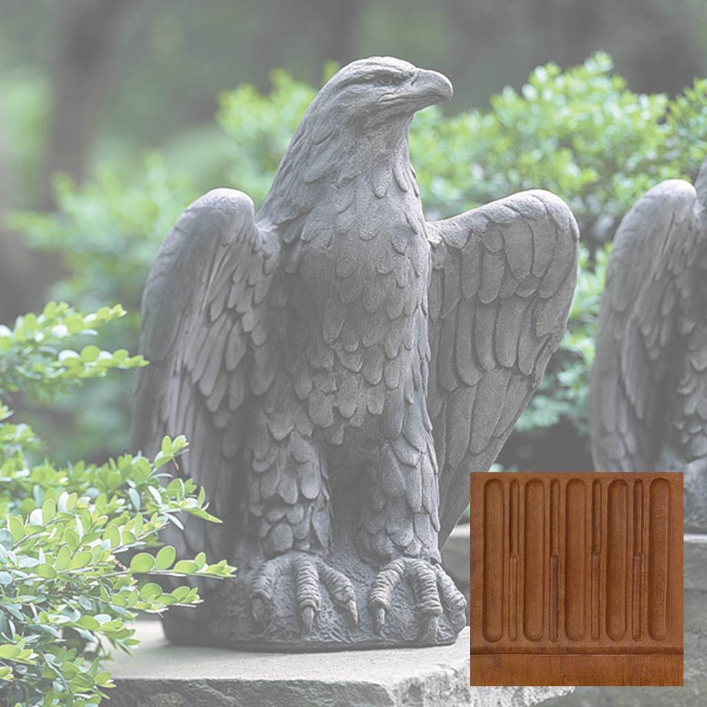 Campania Eagle Garden Statue - A-253 Set
