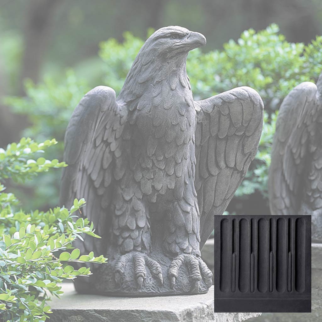 Campania Eagle Garden Statue - A-253 Set
