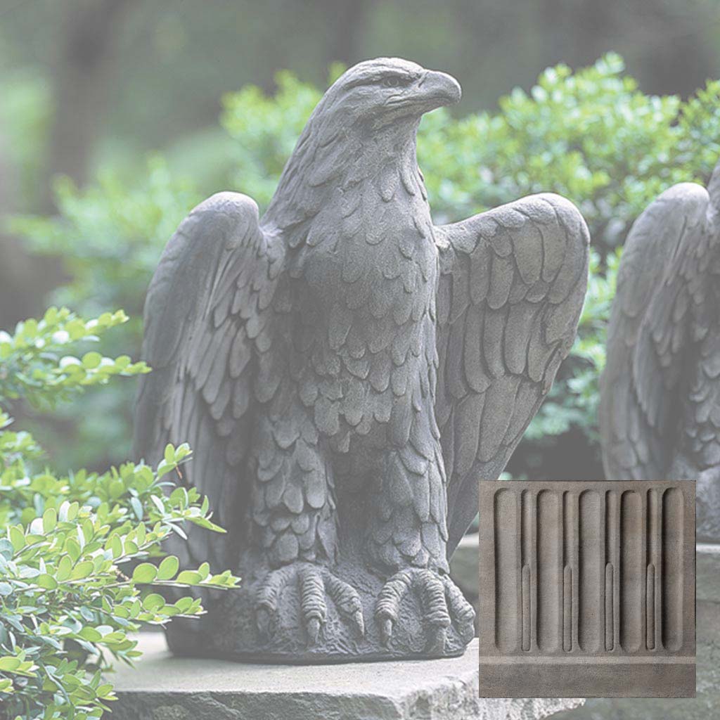 Campania Eagle Garden Statue - A-253 Set