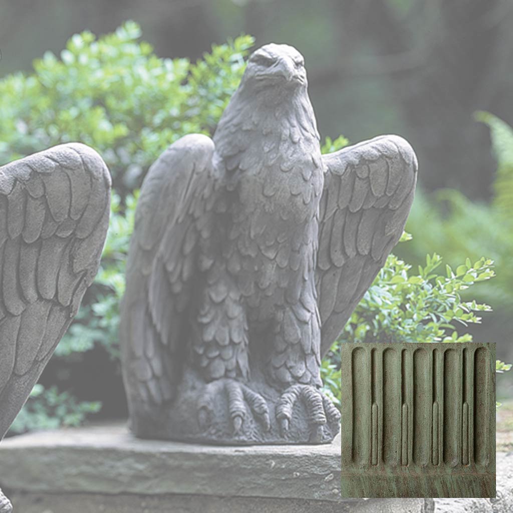 Campania Eagle Garden Statue - A-253 Set