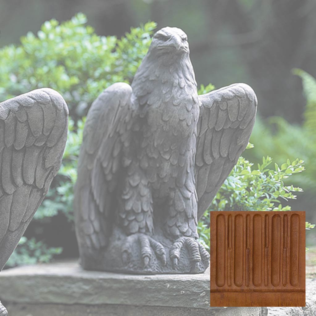 Campania Eagle Garden Statue - A-253 Set