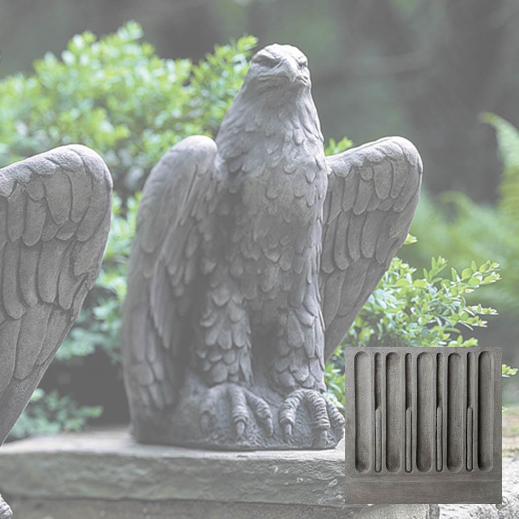 Campania Eagle Garden Statue - A-253 Set