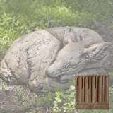 Campania Sleeping Fawn Garden Statue - A-273