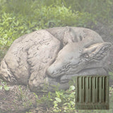 Campania Sleeping Fawn Garden Statue - A-273