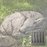 Campania Sleeping Fawn Garden Statue - A-273