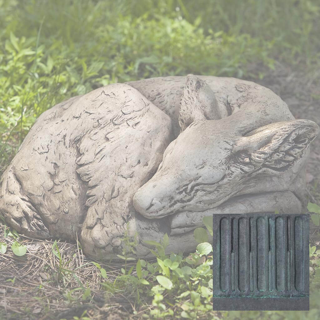 Campania Sleeping Fawn Garden Statue - A-273